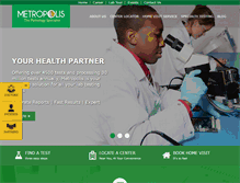 Tablet Screenshot of metropolisafrica.com